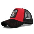 (image for) Washed_Baseball_Cap_CM575-4_black_red_colour_matching