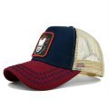 (image for) Washed_Baseball_Cap_CM574-2_wine_red_navy_blue_colour_matching